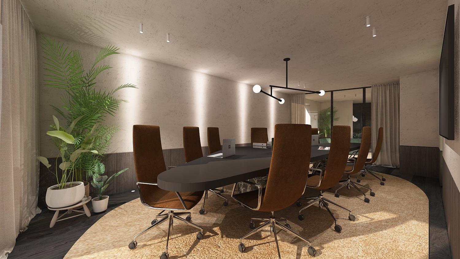 Sfeerbeeld vergaderzaal Copperworks